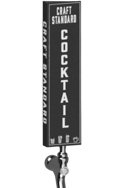 Wood Tap Handle - Rectangle