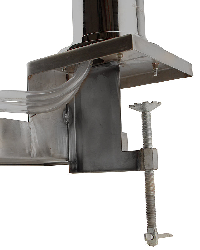 Clamp on Tower - Double Tap - Stainless
